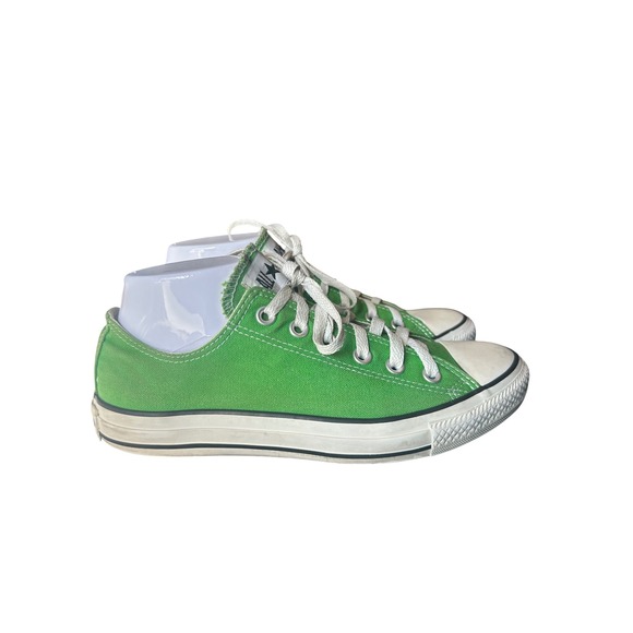 Converse Chuck Taylor All Star Low Top Green Canvas Sneakers SZ Mens 7 Womens 9 - Picture 5 of 7